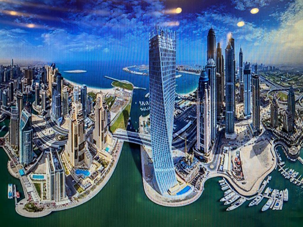 דובאי Cayan Tower Luxury Apartment With Sea View מראה חיצוני תמונה